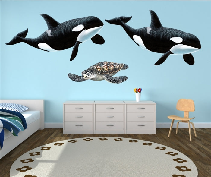 Orca Wall Decal (Two Sizes)