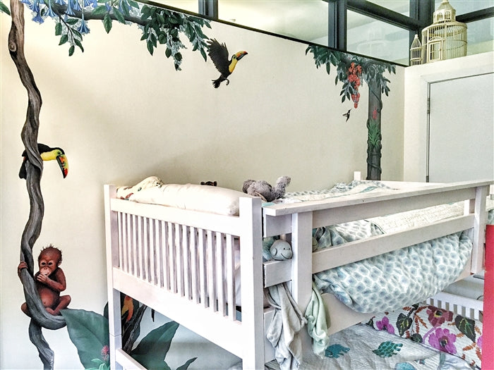 Tropical Birds Wall Decals Collection